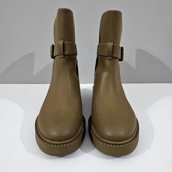 NEW Vince Kaelyn Ankle Boot Waterproof Green Size 9