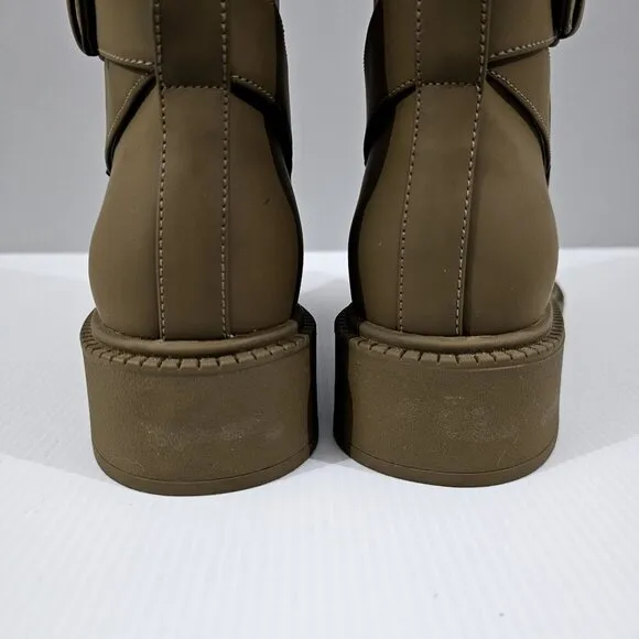 NEW Vince Kaelyn Ankle Boot Waterproof Green Size 9