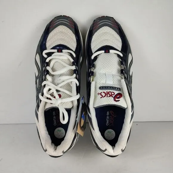 new vintage mens asics gel-kumo streetwear y2k essential training shoe size 9