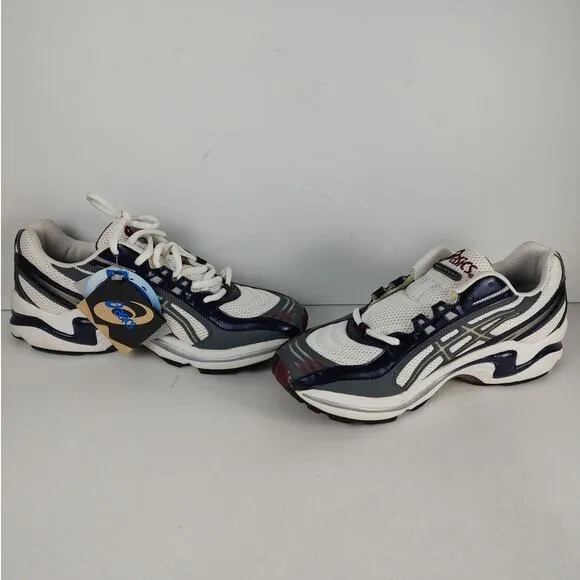 new vintage mens asics gel-kumo streetwear y2k essential training shoe size 9