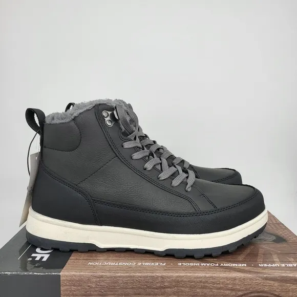 New Weatherproof Men's Log Jam Snow Boots Size 12