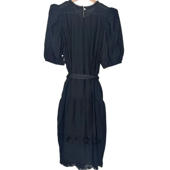 New Women’s St. Roche Astrid Organic Cotton Midi Dress Size 8