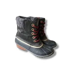 New Sorel Slimpack II lace kettle snow winter boots women's sz 7