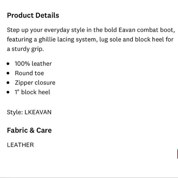 NIB Lucky Brand Eavan Lace Up Combat Boots Falcon Milled Nubuck Leather 8M