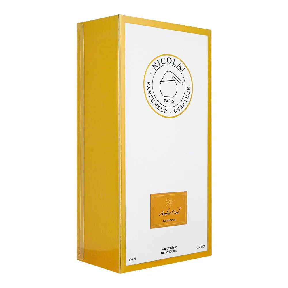 Nicolai Amber Oud, Eau de Parfum, 100ml | France | Fragrance For Men & Women