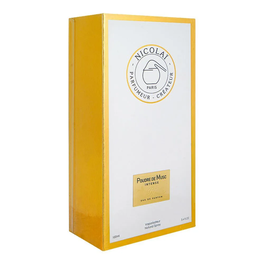 Nicolai Poudre De Musc Intense, Eau de Parfum, 100ml | France | Fragrance For Men & Women