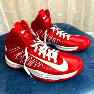Nike 2012 Hyperdunk Red/White  Basketball Shoes, Eur39
