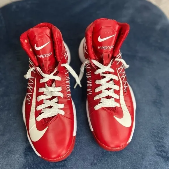 Nike 2012 Hyperdunk Red/White  Basketball Shoes, Eur39