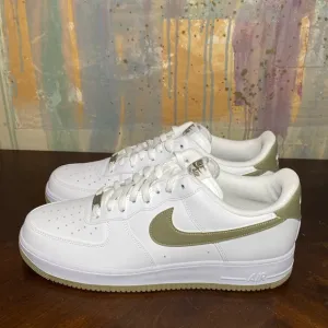 Nike Air Force 1 ‘07 Shoes White Neutral Olive FJ4146-110 Mens size 14 New Other