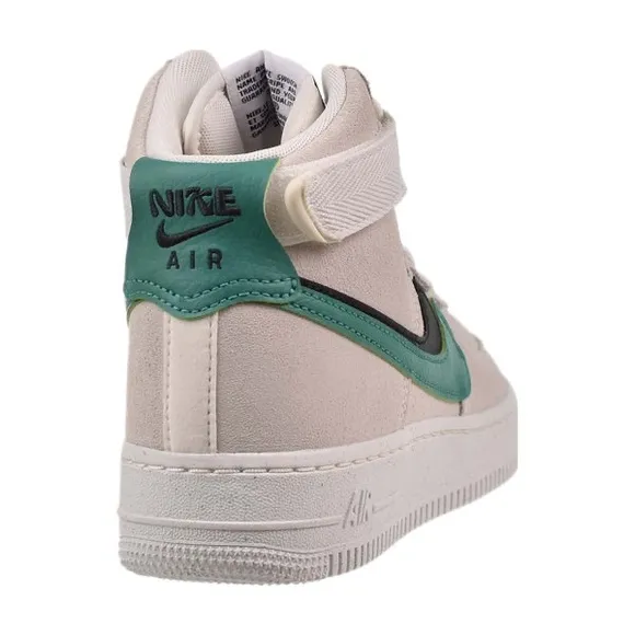 Nike Air Force 1 High SE Women's Shoes Sesame-Neptune Green NEW WITH BOX NO LID