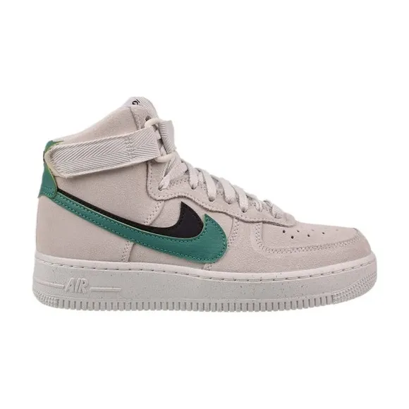 Nike Air Force 1 High SE Women's Shoes Sesame-Neptune Green NEW WITH BOX NO LID