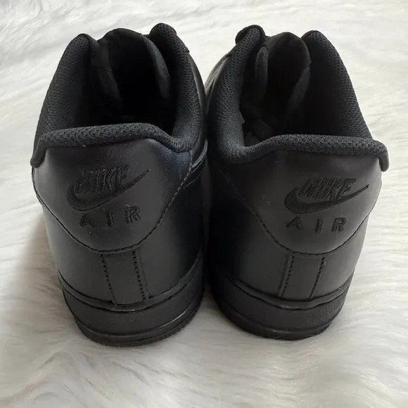 Nike Air Force 1 Low Top '07 Black Mens Casual Shoes CW2288-001 VNDS Size 11