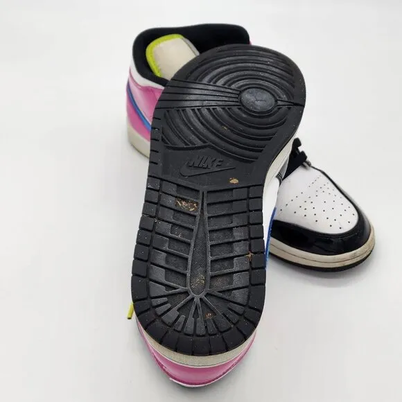 Nike Air Jordan 1 Mid SE Men's Size 10 US Cyber Pink CZ9834-100 Athletic Shoes