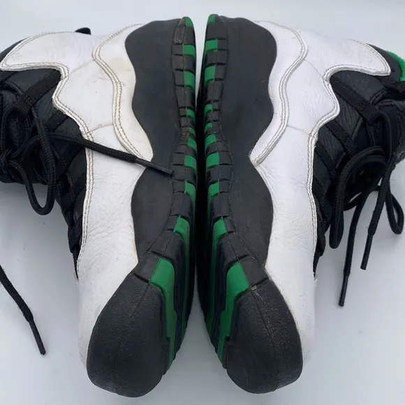 Nike Air Jordan 10 Retro BG 'Seattle' 2019 / Boys Size 6.5 Youth / 31080…