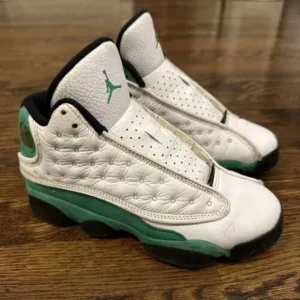 Nike Air Jordan 13 Retro GS Lucky Green Shoe DB6536-113‎ Size 4Y