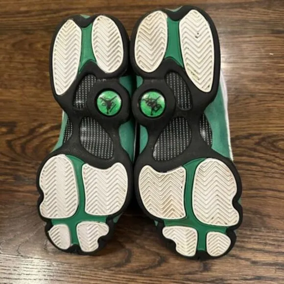 Nike Air Jordan 13 Retro GS Lucky Green Shoe DB6536-113‎ Size 4Y