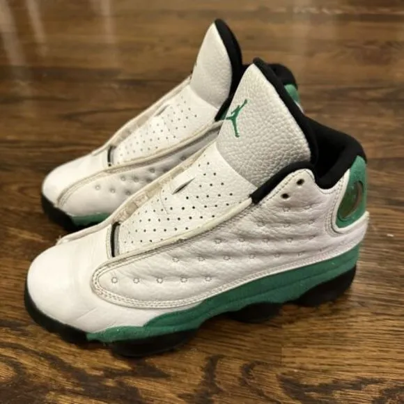 Nike Air Jordan 13 Retro GS Lucky Green Shoe DB6536-113‎ Size 4Y