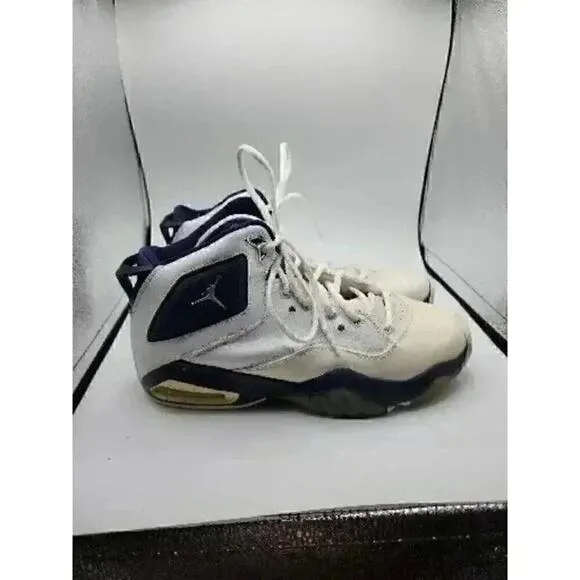 Nike Air Jordan 23 315317-104 Men's Size 9.5 White Leather Basketbal Shoes 7853
