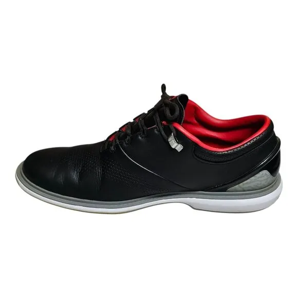 Nike Air Jordan ADG 4 Men Size 11.5 DM0103-015 Black Red Spikeless Golf Shoes