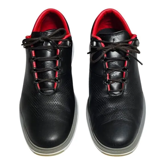Nike Air Jordan ADG 4 Men Size 11.5 DM0103-015 Black Red Spikeless Golf Shoes