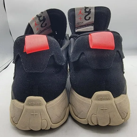 Nike Air Jordan Delta 2 Mens Size 12 Black Infrared 23 Off Noir Shoes CV8121-012
