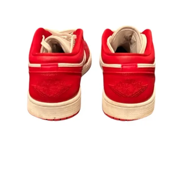 Nike Air Jordan Men's Red and White Sneakers, Size 10.5 in great condition.