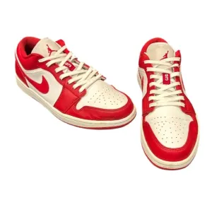 Nike Air Jordan Men's Red and White Sneakers, Size 10.5 in great condition.
