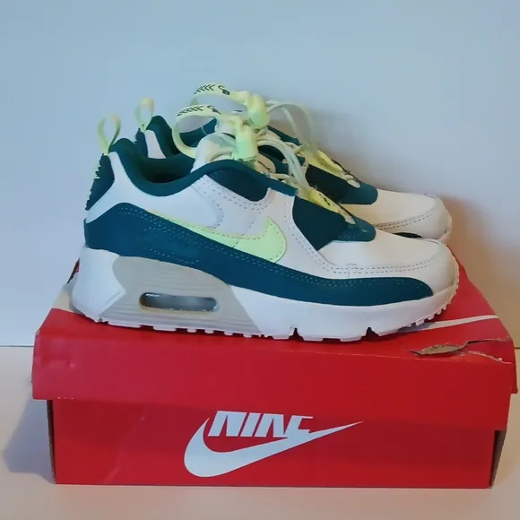 Nike Air Max 90 toggle PS White size 13c