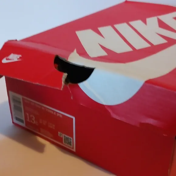 Nike Air Max 90 toggle PS White size 13c