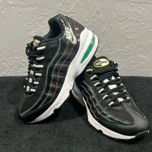 🔥 NIKE Air Max 95 Game Special Edition Black Sneakers Youth Sz 4.5Y / Women 6.5