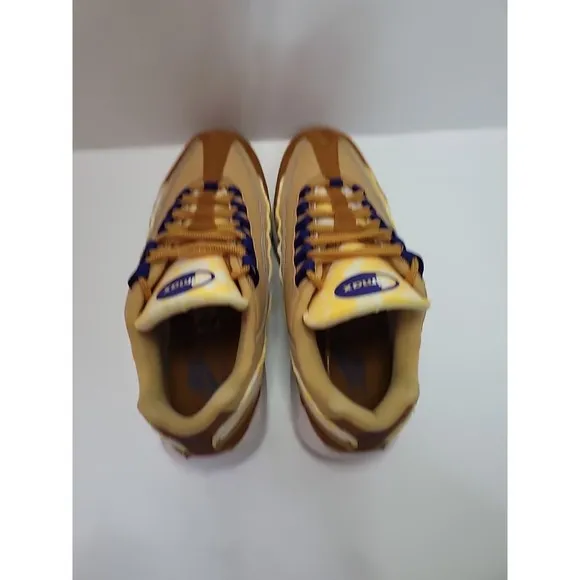Nike Air Max 95 SE Twine Sail Tawny Royal Mens Sz.6.5/Wmns 8.5 Shoes CU1560-700‎