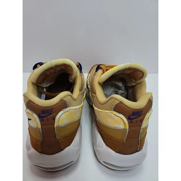Nike Air Max 95 SE Twine Sail Tawny Royal Mens Sz.6.5/Wmns 8.5 Shoes CU1560-700‎