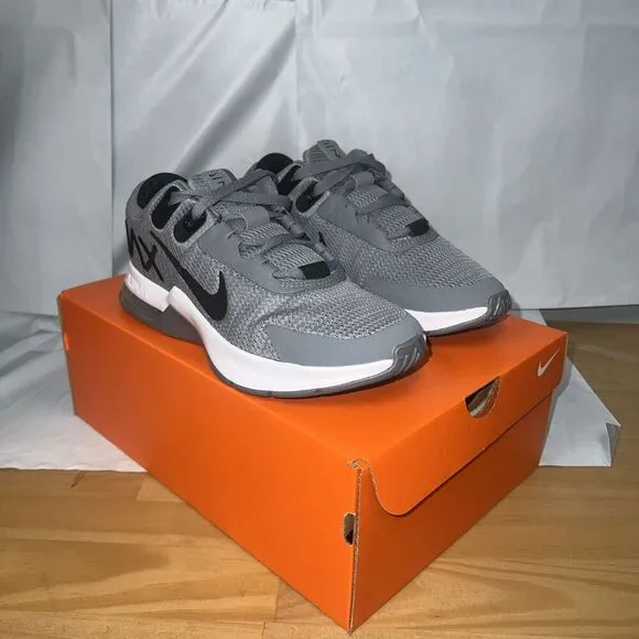 Nike Air Max Alpha Trainer 4 CW3396-001 Sneaker Mens 7 Gray Training Shoes BBS91