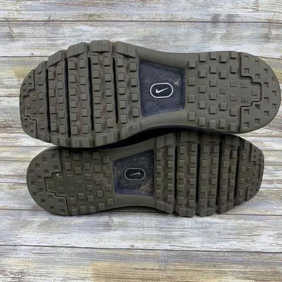 Nike Air‎ Max Flair Shoes Mens 11 Olive Green Sneakers Cross Training 942236-200