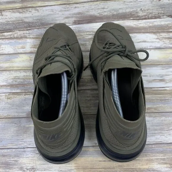 Nike Air‎ Max Flair Shoes Mens 11 Olive Green Sneakers Cross Training 942236-200