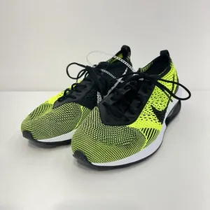 Nike Air Max Flyknit Racer Women's Size 9 Volt White Sequoia Black DM9073-700