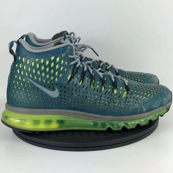 Nike Air Max Graviton Green Athletic Training Shoes 616045-300 Men's Size 13