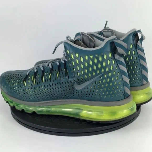 Nike Air Max Graviton Green Athletic Training Shoes 616045-300 Men's Size 13