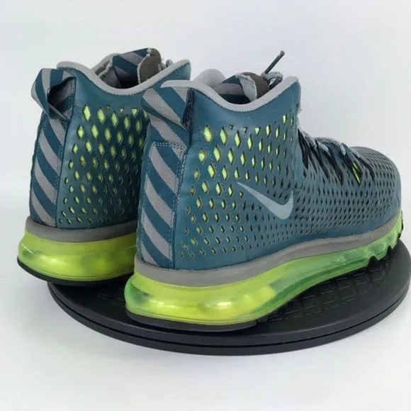 Nike Air Max Graviton Green Athletic Training Shoes 616045-300 Men's Size 13