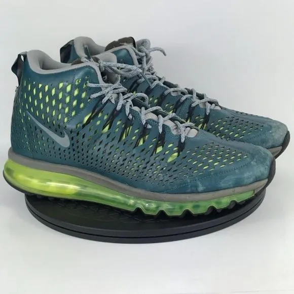 Nike Air Max Graviton Green Athletic Training Shoes 616045-300 Men's Size 13
