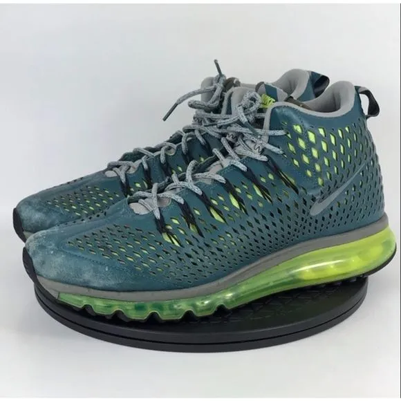 Nike Air Max Graviton Green Athletic Training Shoes 616045-300 Men's Size 13