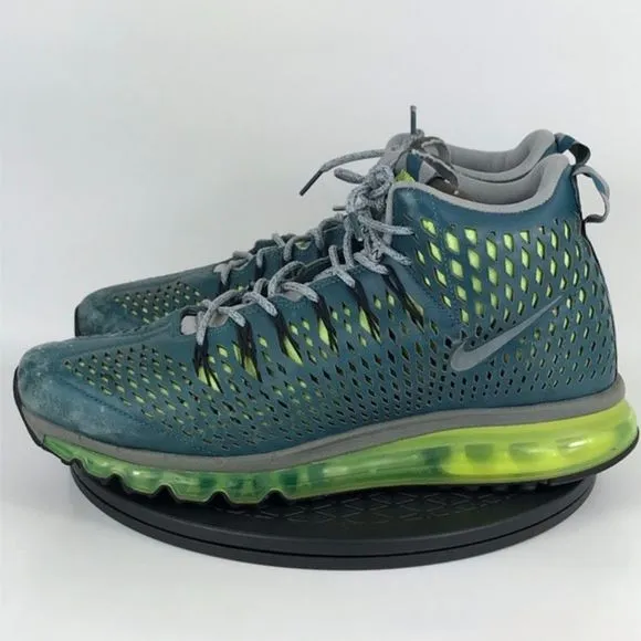 Nike Air Max Graviton Green Athletic Training Shoes 616045-300 Men's Size 13