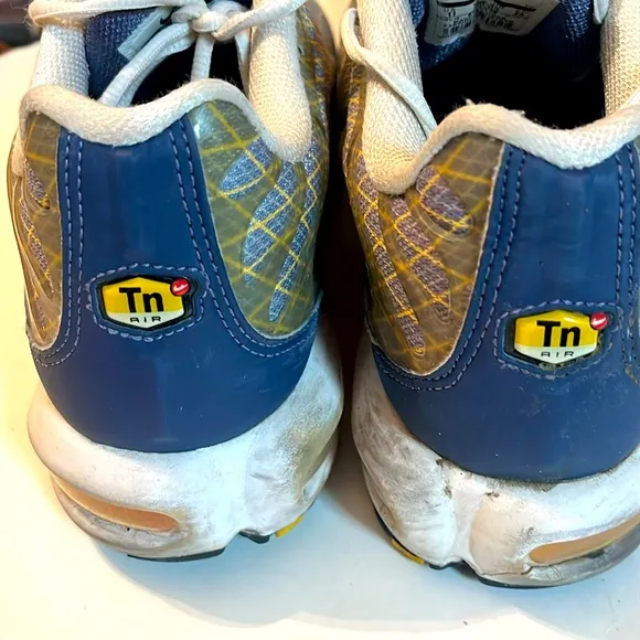 Nike Air Max Plus OG Steel-yellow-white-black Wave Grid SZ 11 BV1983-500
