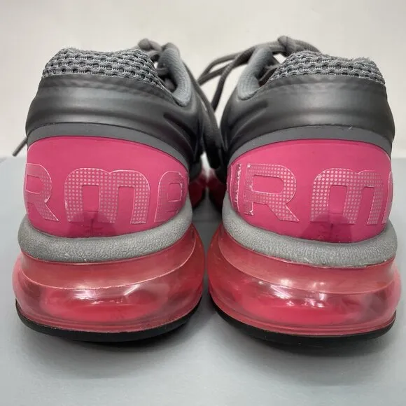 Nike Air Max Plus Sneakers Shoes Athletic Running Training Gray Pink Womens 9