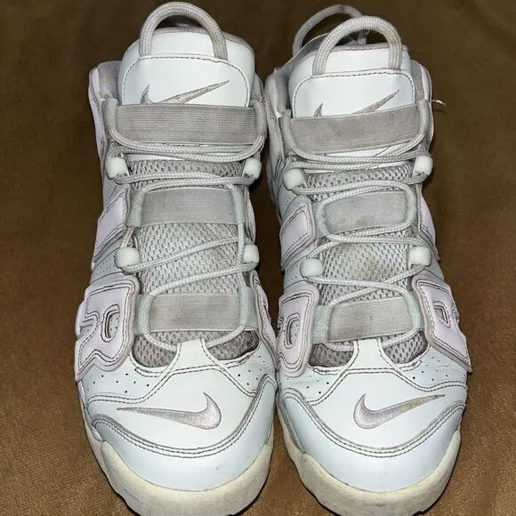 Nike‎ Air More Uptempo Barely Mint Green White Shoes Womens 12 Mens 10.5