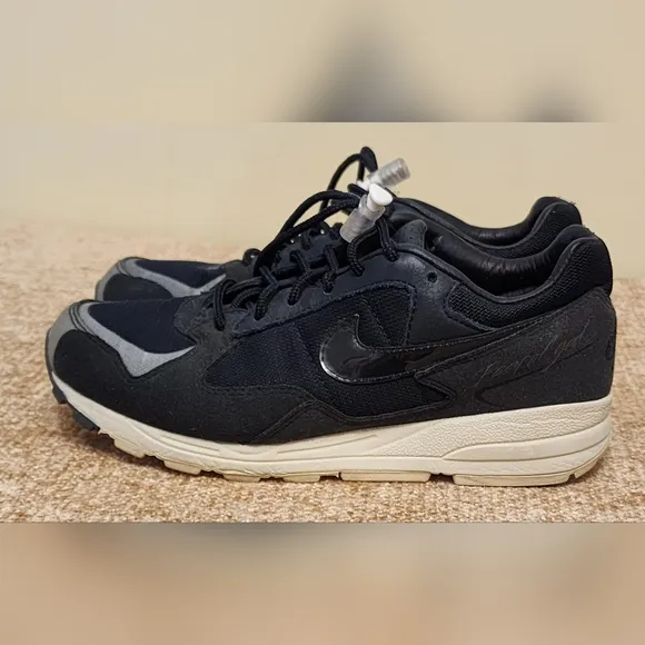 Nike Air Skylon 2 Fear of God Black Sail Sneakers Size 4.5