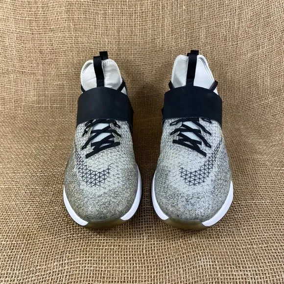 nike air sneakers zoom strong training running shoes gray black women’s size 12