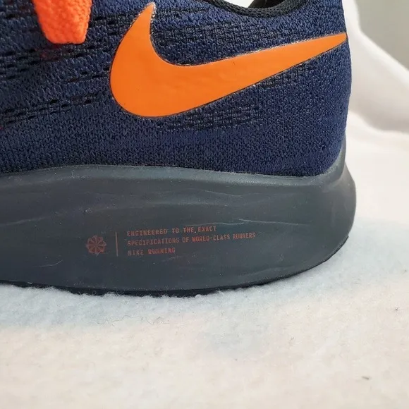 Nike Air Zoom Pegasus 36 NFL Chicago Bears 9.5 CI1923 400 Navy Orange Sneakers