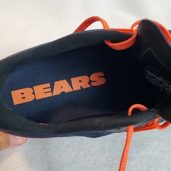 Nike Air Zoom Pegasus 36 NFL Chicago Bears 9.5 CI1923 400 Navy Orange Sneakers