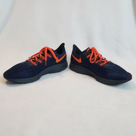 Nike Air Zoom Pegasus 36 NFL Chicago Bears 9.5 CI1923 400 Navy Orange Sneakers